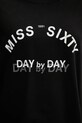 Бавовняний лонгслів Miss Sixty 6S1SJ37800 чорний