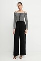 Morgan bluzka TROPEZ TROPEZ czarny SS25