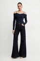 Morgan bluza TROPEZA TROPEZA bleumarin SS25