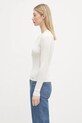 Vlnené tričko s dlhým rukávom Anine Bing Katrin Long Sleeve Sweater A.09.10875 béžová SS25
