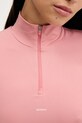 Pangaia longsleeve Plant-Stretch Zipped Long Sleeve Top 10002426 różowy