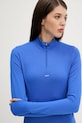 Pangaia longsleeve Plant-Stretch Zipped Long Sleeve Top albastru 10002426
