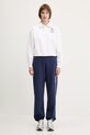 Tričko Sporty & Rich Crown Country Embroidered Cropped Polo ST072612202WH01 biela