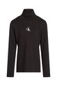Дитячий лонгслів Calvin Klein Jeans IG0IG02808.PPYA чорний SS25