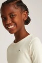 Детский лонгслив Tommy Hilfiger бежевый KG0KG08299.128.176.PPYA