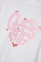 Дитячий лонгслів Guess K5RI01.K6YW4.PPYA білий SS25