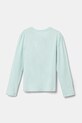 Guess longsleeve dziecięcy K5RI08.K6YW4.PPYA turkusowy SS25