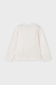 Fete Mayoral longsleeve din bumbac pentru copii 3017.6H.Mini.PPYA roz