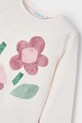 Mayoral longsleeve din bumbac pentru copii roz 3017.6H.Mini.PPYA