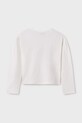 Fete Mayoral longsleeve din bumbac pentru copii 6031.8A.Junior.PPYA bej