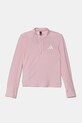 Дитячий лонгслів adidas JM2313 рожевий SS25