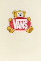 Fete Vans longsleeve din bumbac pentru copii Cuddle Bear VN000MG7E301 galben