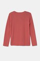United Colors of Benetton longsleeve din bumbac pentru copii 3I9WC10MY.G.Seasonal roz SS25