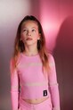 Patrizia Pepe longsleeve dziecięcy R852 pozostałe różowy 7K0054