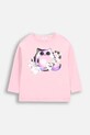 Coccodrillo longsleeve copii print roz WC5143101CGK