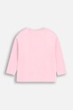 Coccodrillo longsleeve copii WC5143101CGK roz SS25