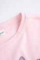 Fete Coccodrillo longsleeve copii WC5143101CGK roz