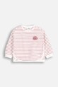 Coccodrillo longsleeve bebelusi cu modele bej WC5143102DGN
