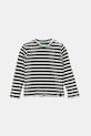 United Colors of Benetton longsleeve copii cu modele bleumarin 33LQG10J7.P.Seasonal
