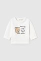 Mayoral Newborn longsleeve niemowlęcy z elastanem biały 1038.1L.Newborn.PPYH