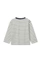 Deklice Otroška bombažna majica z dolgimi rokavi Liewood Tyler Stripe Longsleeve T-shirt LW19811 bela