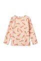 Liewood longsleeve de baie pentru copii Noah Printed Longsleeve Swim Tee LW19977 portocaliu SS25
