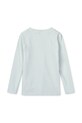 Băieți Liewood longsleeve de baie pentru copii Noah Seersucker Longsleeve Swim Tee LW19978 albastru