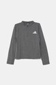 adidas longsleeve copii JJ5049 gri AW25