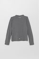 CHLAPEC Dětské tričko s dlouhým rukávem adidas JJ5049 šedá