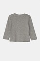 United Colors of Benetton longsleeve bawełniany dziecięcy 3I1XG10HS.P.Seasonal szary SS25