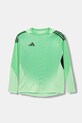 Dětské tričko s dlouhým rukávem adidas Performance JI9702 zelená SS25