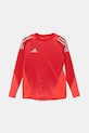 adidas Performance longsleeve dziecięcy JI9703 czerwony SS25