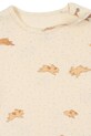 Хлопчик Дитячий бавовняний лонгслів Konges Sløjd MINNIE BLOUSE GOTS KS103558 бежевий
