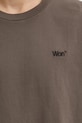 Won Hundred longsleeve din bumbac 3417.12063 maro