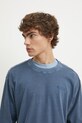 G-Star longsleeve din bumbac albastru D25163.C756