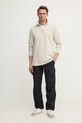 G-Star longsleeve din bumbac D26452.D617 bej SS25