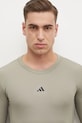 adidas Performance mânecă lungă de antrenament Techfit gri JE6704