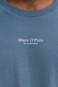 Marc O'Polo t-shirt bawełniany 520201252020 niebieski