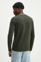 Oblečení Bavlněné tričko s dlouhým rukávem Marc O'Polo 520201252210 zelená