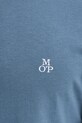 Bavlněné tričko s dlouhým rukávem Marc O'Polo 520201252210 modrá