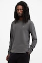 AllSaints longsleeve bawełniany BRACE bawełna szary M033JB