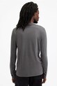 Îmbrăcăminte AllSaints longsleeve din bumbac BRACE M033JB gri