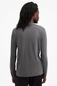 Odzież AllSaints longsleeve bawełniany BRACE M033JB szary