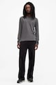 AllSaints longsleeve bawełniany BRACE szary M033JB