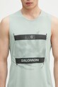 MM6 Maison Margiela t-shirt verde SH0NL0005.M20101