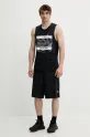 Μπλουζάκι MM6 Maison Margiela SH0NL0005.M20101 μαύρο SS25