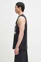 Majica kratkih rukava MM6 Maison Margiela x Salomon SH0NL0005.M20101 crna SS25