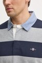 Gant longsleeve bawełniany 2004083 szary