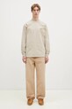Îmbrăcăminte Carhartt WIP longsleeve din bumbac Longsleeve American Script I029955.2LPXX bej