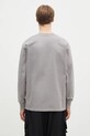Oblečení Bavlněné tričko s dlouhým rukávem Carhartt WIP Longsleeve American Script I029955.2LRXX šedá